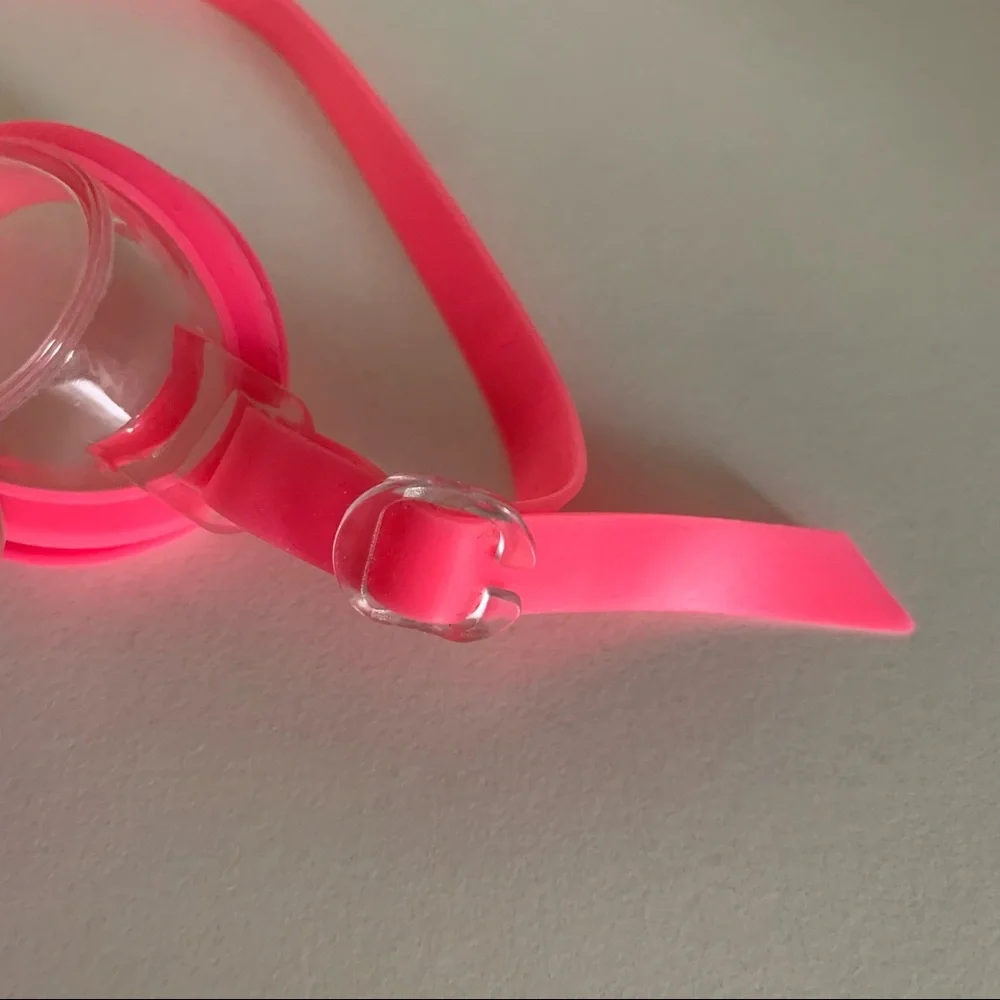 Hold Y2k Nike  neon pink clear goggles